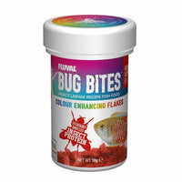 Fluval Bug Bites Colour Enhancing Flakes: 18g, 45g