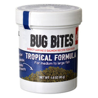 Fluval Bug Bites Tropical Fish Formula Granules: 45g, 125g