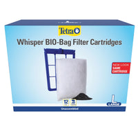 Tetra Whisper Bio-Bag Disposable Filter Cartridges Large 12 Pack
