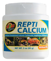 Zoo Med Repti Calcium Without D3: 3oz, 8oz