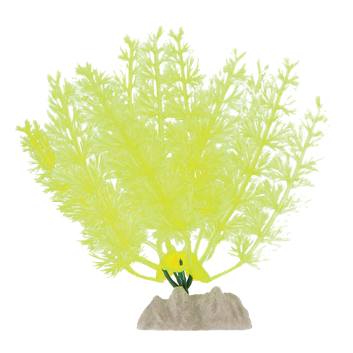 GloFish Aquarium Plant Small Fluorescent Yellow