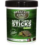 Omega One Adult Turtle Sticks Floating: 3.5oz, 6.5oz, 12.5oz