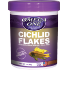 Omega One Cichlid Flakes: 28g, 62g, 150g