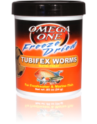 Omega One Freeze Tubifex Worms Nutri-Treat: 44g