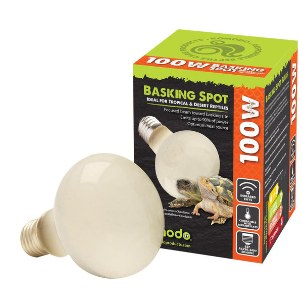 Komodo Basking Spot: 50W, 75W, 100W, 150W