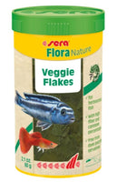 Sera Veggie Flakes: 2.1oz (60g), 7.4oz (210g)