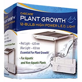 Cascade Plant Growth LED Light 12 Bulb High Power