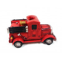 Aqua-Fit Polyresin Fire Truck 5.5x3x3”